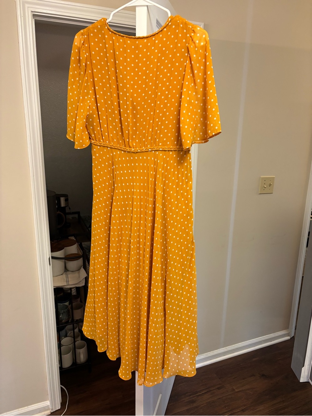 Sézane Polka Dot Midi Dress – Size 40 - Picture 2 of 3
